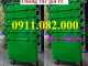Giá rẻ thùng rác 660 lít tại cần thơ- thùng rác chất lượng nặng 45kg- lh 0911082000