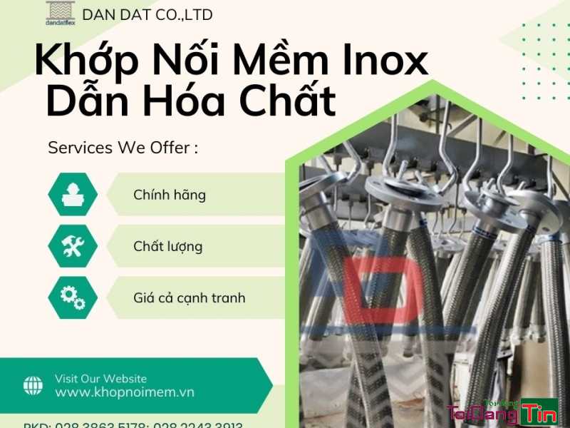 Khớp nối mềm nối bích/ khớp nối mềm nối bích chịu nhiệt/ khớp nối chống rung giảm chấn máy phát điện - Giao thương/ Kết bạn/ Tìm người, Cơ hội giao thương, Chào bán, Bình Dương - Ảnh 2