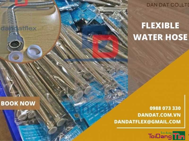 Dây dẫn nước, dây cấp nước inox chịu nhiệt, ống mềm cho máy nóng lạnh, dây nối mềm cho bình nước nóng - Giao thương/ Kết bạn/ Tìm người, Cơ hội giao thương, Chào bán, TP Hà Nội - Ảnh 2