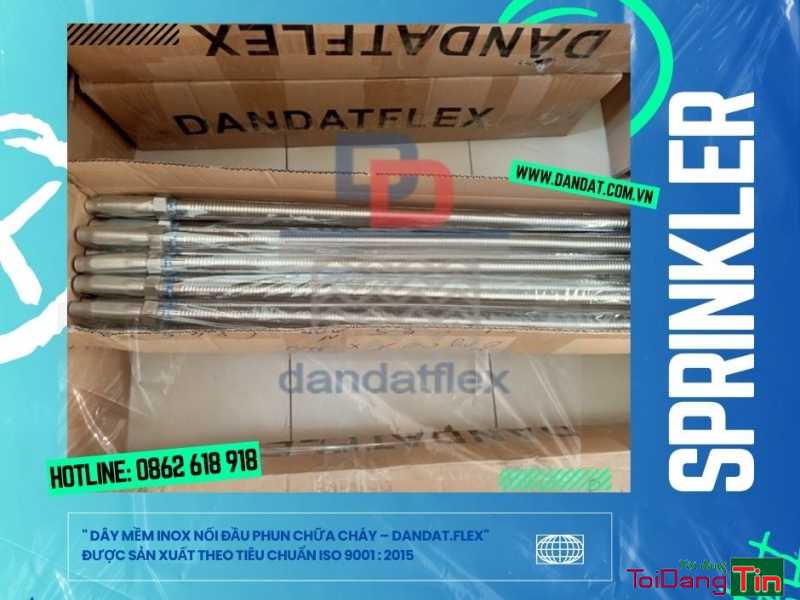 Ống mềm chữa cháy, ống nối mềm cứu hỏa, khớp nối mềm sprinkler, dây nối mềm sprinkler, phụ kiện ống mềm chữa cháy - Giao thương/ Kết bạn/ Tìm người, Cơ hội giao thương, Chào bán, Hòa Bình - Ảnh 1