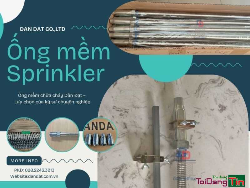 Ống mềm chữa cháy, ống mềm đầu phun sprinkler, dây mềm nối đầu phun chữa cháy, khớp nối mềm PCCC, dây mềm chữa cháy - Giao thương/ Kết bạn/ Tìm người, Cơ hội giao thương, Chào bán, TP Hồ Chí Minh - Ảnh 2