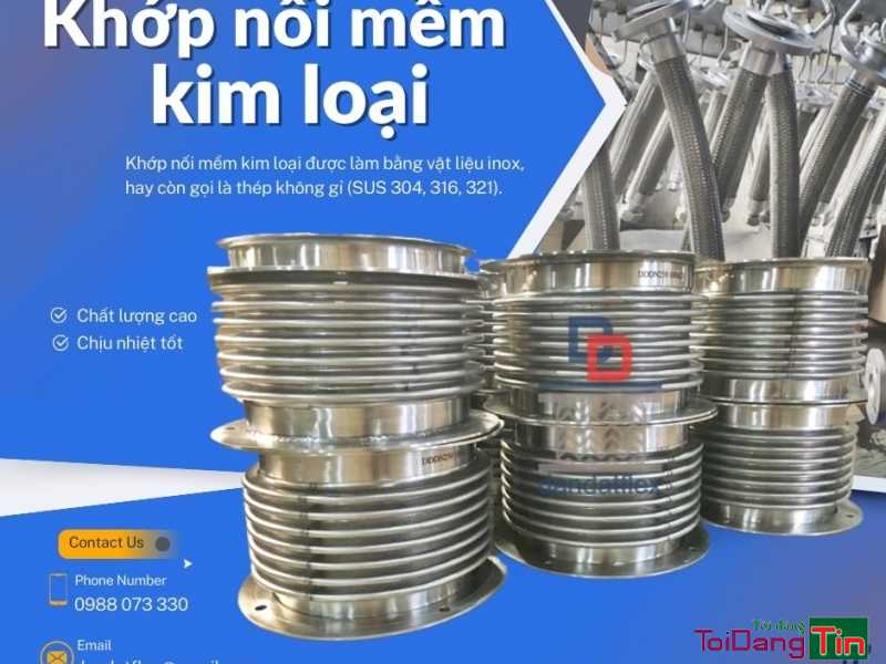 Khớp nối mềm công nghiệp, khớp nối mềm cho máy phát điện, khớp nối chống rung máy bơm, khớp nối mềm kim loại - Giao thương/ Kết bạn/ Tìm người, Cơ hội giao thương, Chào bán, TP Hồ Chí Minh - Ảnh 2