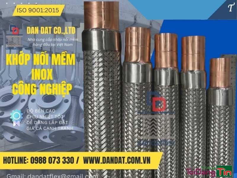 Khớp nối mềm nối ren, khớp nối mềm rắc co vi sinh, khớp nối ren công nghiệp, khớp nối mềm inox 316 - Giao thương/ Kết bạn/ Tìm người, Cơ hội giao thương, Chào bán, TP Hồ Chí Minh - Ảnh 2