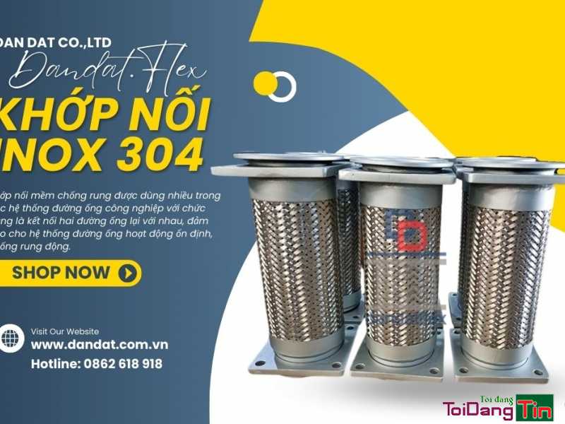 Khớp nối mềm nối ren, khớp nối mềm rắc co vi sinh, khớp nối ren công nghiệp, khớp nối mềm inox 316 - Giao thương/ Kết bạn/ Tìm người, Cơ hội giao thương, Chào bán, TP Hồ Chí Minh - Ảnh 2