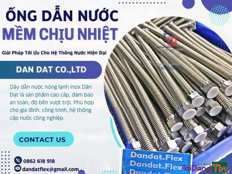 Dây dẫn nước, dây dẫn nước inox nóng lạnh, ống mềm cấp nước nóng lạnh, dây mềm inox dẫn nước vòi chậu - Giao thương/ Kết bạn/ Tìm người, Cơ hội giao thương, Chào bán, TP Hồ Chí Minh - Ảnh 2
