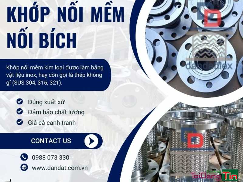 Khớp Nối Mềm / Khớp Chống Rung / Khớp Nối Giãn Nở /Khớp nối chống rung cho máy phát điện/ Hệ Thống Ống Khói Máy Phát Điện - Giao thương/ Kết bạn/ Tìm người, Cơ hội giao thương, Chào bán, TP Hồ Chí Minh - Ảnh 2