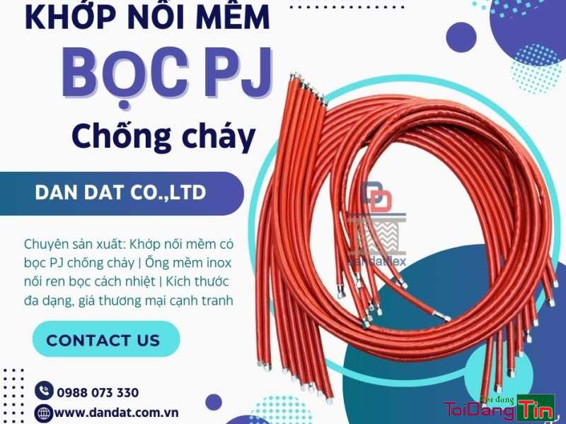 Khớp Nối Mềm / Khớp Chống Rung / Khớp Nối Inox Chịu Nhiệt /Khớp nối mềm cho máy phát điện/ Hệ Thống Ống Khói Máy Phát Điện - Giao thương/ Kết bạn/ Tìm người, Cơ hội giao thương, Chào bán, TP Hồ Chí Minh - Ảnh 1