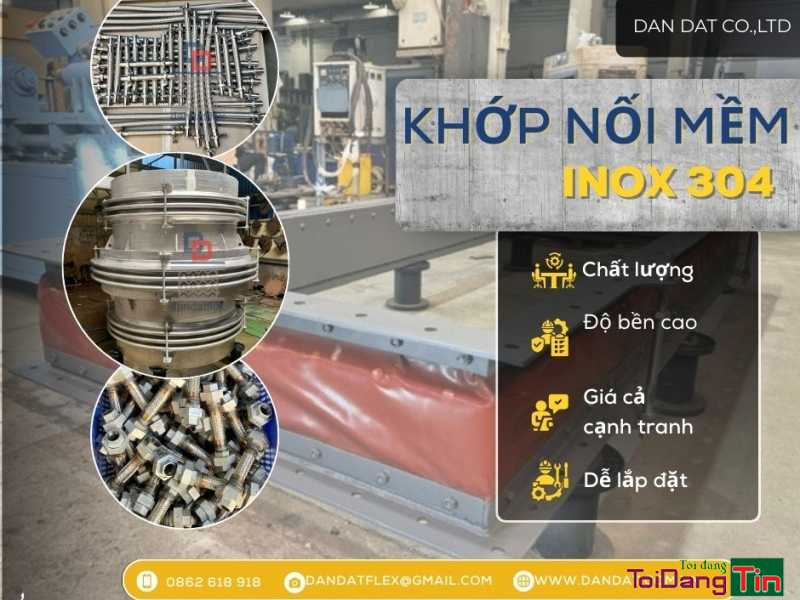 Khớp Nối Mềm / Khớp Chống Rung / Khớp Nối Inox Chịu Nhiệt /Khớp nối mềm cho máy phát điện/ Hệ Thống Ống Khói Máy Phát Điện - Giao thương/ Kết bạn/ Tìm người, Cơ hội giao thương, Chào bán, TP Hồ Chí Minh - Ảnh 2