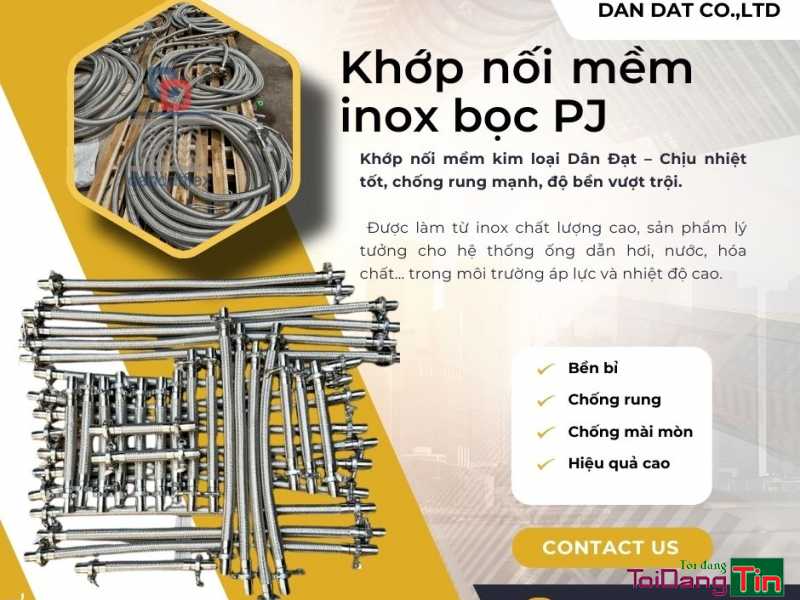 Khớp Nối Mềm / Khớp Chống Rung / Khớp Nối Inox Chịu Nhiệt /Khớp nối mềm cho máy phát điện/ Hệ Thống Ống Khói Máy Phát Điện - Giao thương/ Kết bạn/ Tìm người, Cơ hội giao thương, Chào bán, TP Hồ Chí Minh - Ảnh 2