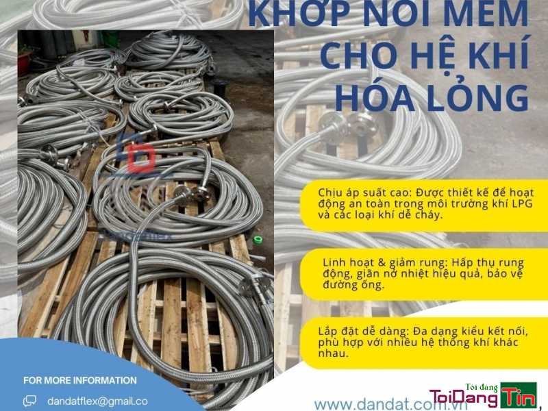Khớp Nối Mềm / Khớp Chống Rung / Khớp Nối Inox Chịu Nhiệt /Khớp nối mềm cho máy phát điện/ Hệ Thống Ống Khói Máy Phát Điện - Giao thương/ Kết bạn/ Tìm người, Cơ hội giao thương, Chào bán, TP Hồ Chí Minh - Ảnh 2