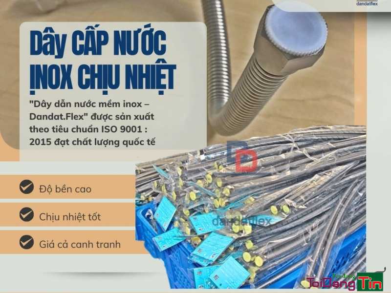 Ống inox dẫn nước nóng lạnh, dây inox cấp nước ren trong, ống inox dẫn nước nóng lạnh, ống mềm cấp nước thép không gỉ - Giao thương/ Kết bạn/ Tìm người, Cơ hội giao thương, Chào bán, TP Hồ Chí Minh - Ảnh 2