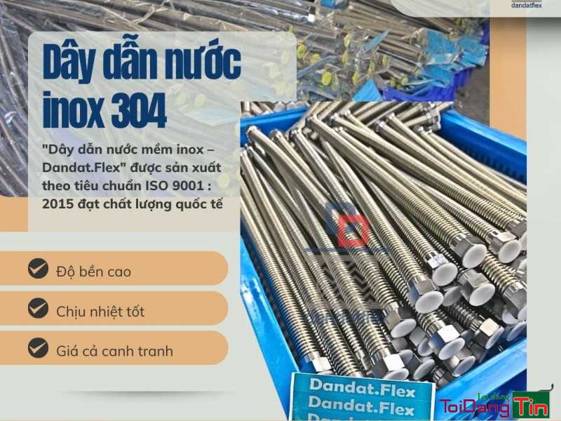 Ống inox dẫn nước nóng lạnh, dây inox cấp nước ren trong, ống inox dẫn nước nóng lạnh, ống mềm cấp nước thép không gỉ - Giao thương/ Kết bạn/ Tìm người, Cơ hội giao thương, Chào bán, TP Hồ Chí Minh - Ảnh 2