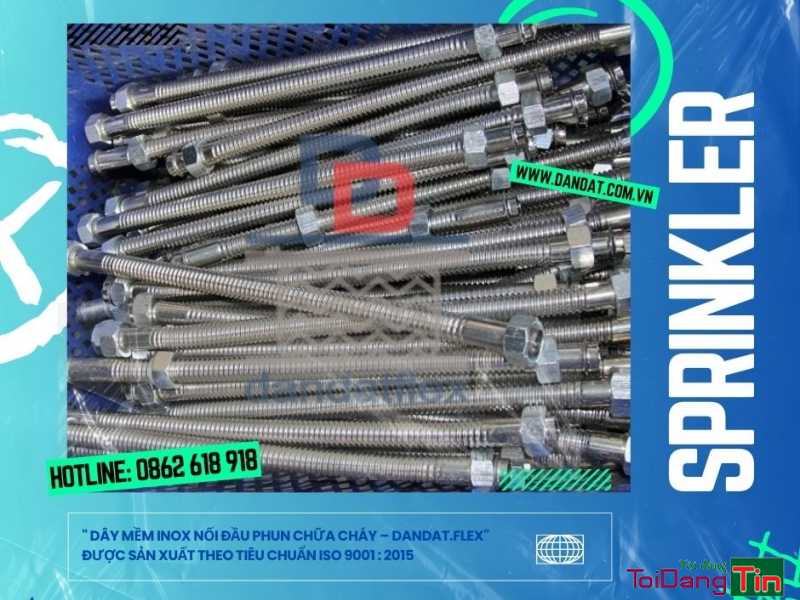 Ống mềm sprinkler PCCC, ống mềm nối đầu phun sprinkler, khớp nối mềm cứu hỏa - Giao thương/ Kết bạn/ Tìm người, Cơ hội giao thương, Chào bán, TP Hồ Chí Minh - Ảnh 2