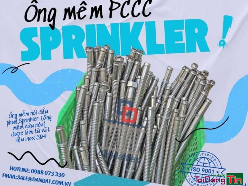 Ống mềm sprinkler PCCC, ống mềm nối đầu phun sprinkler, khớp nối mềm cứu hỏa - Giao thương/ Kết bạn/ Tìm người, Cơ hội giao thương, Chào bán, TP Hồ Chí Minh - Ảnh 2