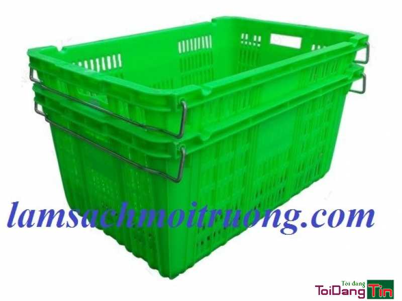 Tại đây bán sọt có quai sắt, sọt nhựa nguyên sinh, cung cấp sọt quai sắt toàn quốc, mua sọt quai sắt ở đâu - Đồ dùng cá nhân, Đồ dùng khác, Cần Bán, Mới, TP Hà Nội - Ảnh 1