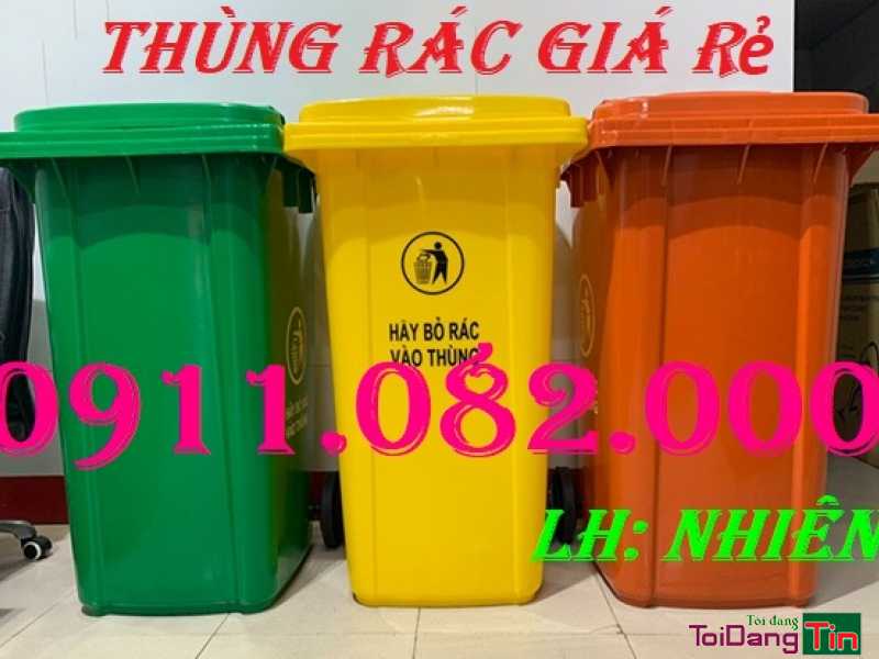 Bán thùng rác nhựa mẫu mã đẹp, chất lượng giá rẻ- thùng rác 120 lít, 240 lít, 660 lít- lh 0911082000 - Dịch vụ, Dịch vụ khác, Cung cấp, Đồng Tháp - Ảnh 1