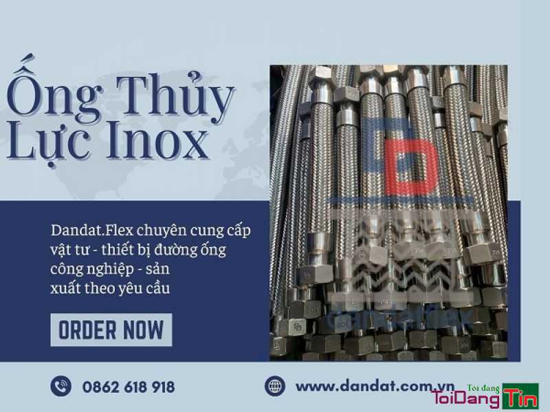 Ống tuy ô thủy lực bọc inox, Ống thủy lực chịu nhiệt, Dây dầu thủy lực, Ống dầu thủy lực, Ống dẫn hơi nóng, Ống mềm dẫn nhiệt lò hơi, Khớp nối mềm inox 316 - Giao thương/ Kết bạn/ Tìm người, Cơ hội giao thương, Chào bán, TP Hà Nội - Ảnh 1
