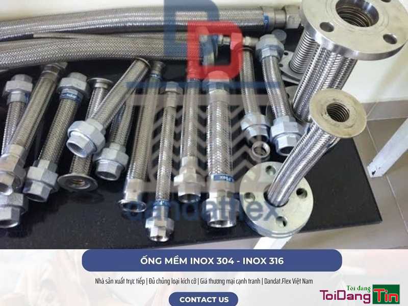 Ống tuy ô thủy lực bọc inox, Ống thủy lực chịu nhiệt, Dây dầu thủy lực, Ống dầu thủy lực, Ống dẫn hơi nóng, Ống mềm dẫn nhiệt lò hơi, Khớp nối mềm inox 316 - Giao thương/ Kết bạn/ Tìm người, Cơ hội giao thương, Chào bán, TP Hà Nội - Ảnh 2