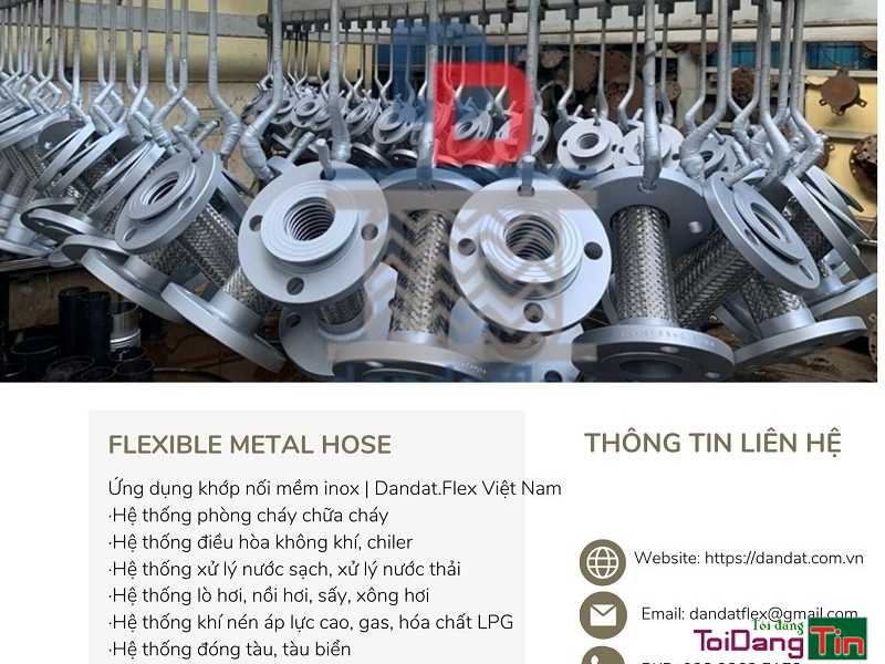 Ống tuy ô thủy lực bọc inox, Ống thủy lực chịu nhiệt, Dây dầu thủy lực, Ống dầu thủy lực, Ống dẫn hơi nóng, Ống mềm dẫn nhiệt lò hơi, Khớp nối mềm inox 316 - Giao thương/ Kết bạn/ Tìm người, Cơ hội giao thương, Chào bán, TP Hà Nội - Ảnh 2