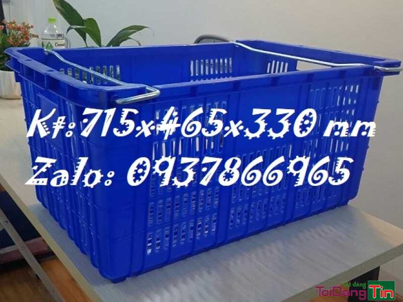 Sọt có quai sắt tiện lợi, sóng nhựa, sóng quai sắt, sọt có quai sắt 2 đẩu dùng bê hàng - Dịch vụ, Dịch vụ khác, Cung cấp, TP Hà Nội - Ảnh 2