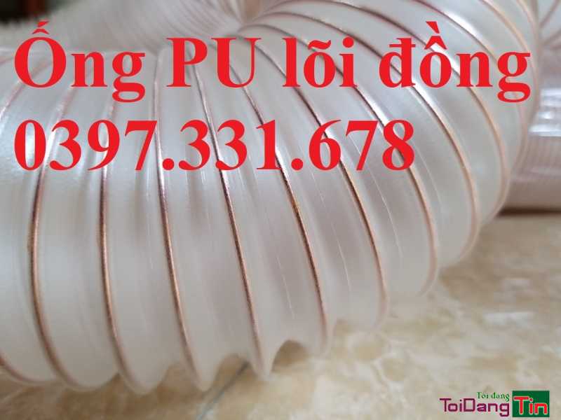 Ống PU lõi đồng phi 40; Ống hút bụi lõi đồng - Dịch vụ, Xây dựng, sửa chữa, Cung cấp, Quảng Ngãi - Ảnh 2