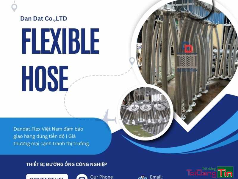 Ống mềm inox nối ren côn lõm thép dùng bơm dầu nóng, Ống mềm công nghiệp dẫn khí, Ống nối mềm inox 304, khop noi mem inox - Giao thương/ Kết bạn/ Tìm người, Cơ hội giao thương, Chào bán, Quảng Ninh - Ảnh 2