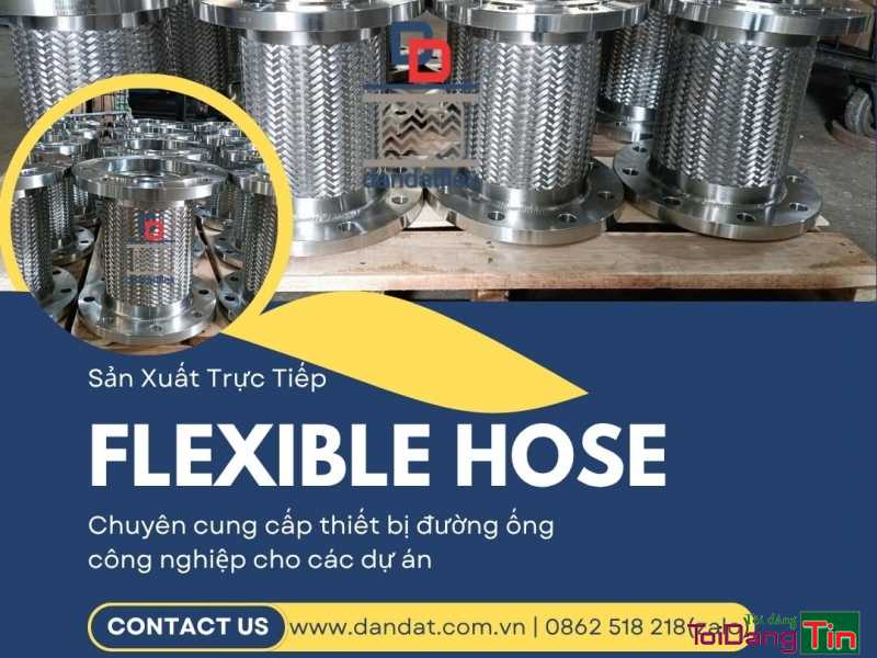 Ống mềm inox nối ren côn lõm thép dùng bơm dầu nóng, Ống mềm công nghiệp dẫn khí, Ống nối mềm inox 304, khop noi mem inox - Giao thương/ Kết bạn/ Tìm người, Cơ hội giao thương, Chào bán, Quảng Ninh - Ảnh 2