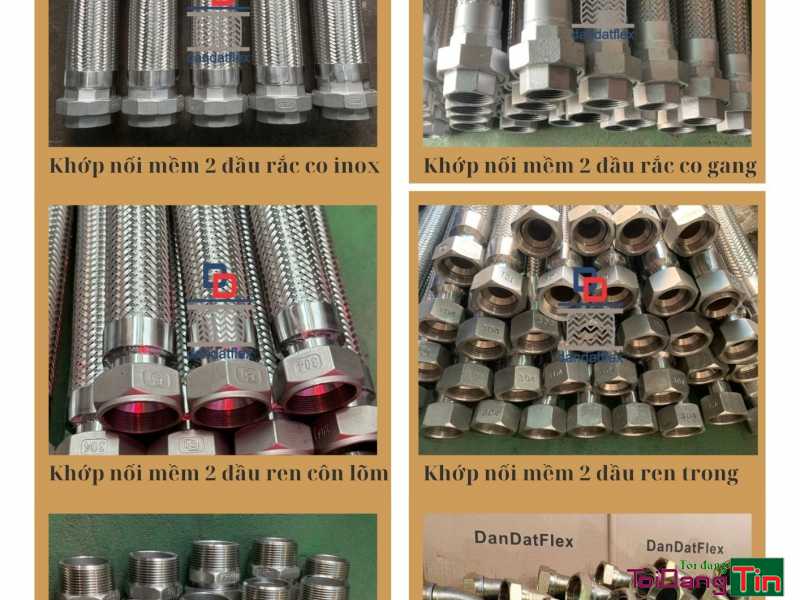 Flexible Metal Hose with Braiding, khớp nối mềm inox 304, ống nối mềm inox, khớp chống rung inox, khop noi mem inox - Giao thương/ Kết bạn/ Tìm người, Cơ hội giao thương, Chào bán, TP Hồ Chí Minh - Ảnh 2