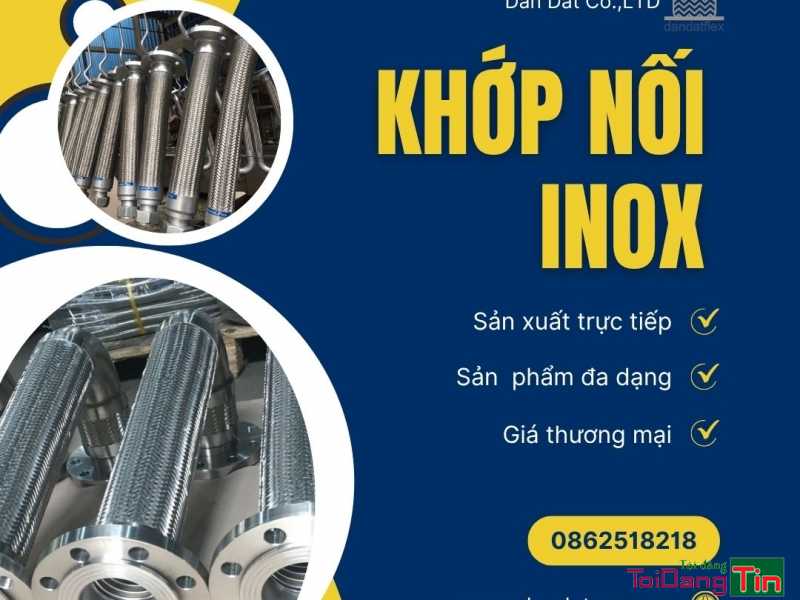 Flexible Hose, Khớp nối mềm inox mặt bích, khớp nối mềm nối ren, ống nối mềm inox, ống kim loại mềm, khop noi mem inox, dây mềm inox chịu nhiệt cao, khớp chống rung inox - Giao thương/ Kết bạn/ Tìm người, Cơ hội giao thương, Chào bán, Hải Dương - Ảnh 2