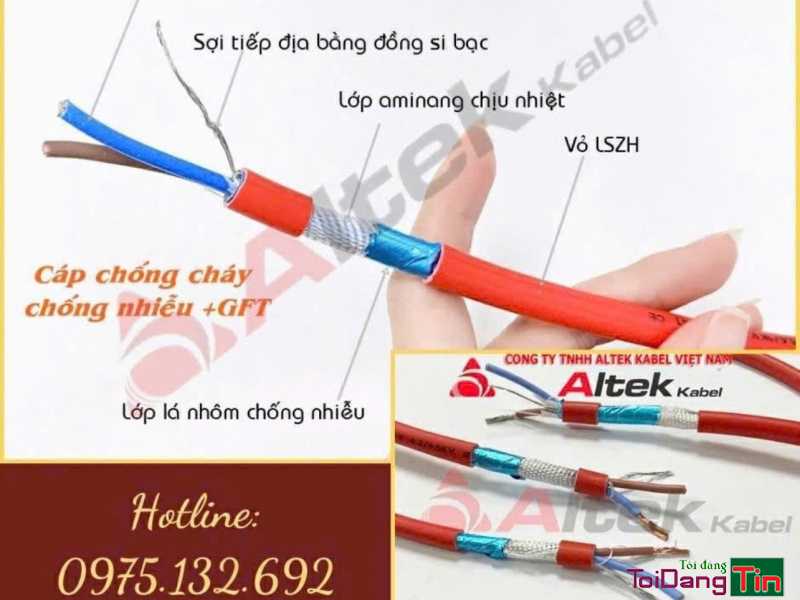 Cáp Chống Cháy, Chống Nhiễu GFT Altek Kabel HN, HCM, ĐN - Đồ điện tử, Đồ điện tử khác, Cần Bán, Mới, TP Hà Nội - Ảnh 2