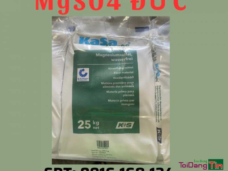 KaSa Mag98 – MgSO4 Đức - Nhà cửa & trang thiết bị, Thú cưng & Vật nuôi, Cần Bán, Sóc Trăng - Ảnh 1