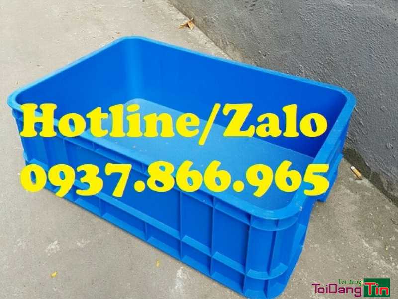 Thùng nhựa nguyên sinh B1, thùng đặc có nắp, khay cơ khí, khay nhựa bít - Dịch vụ, Dịch vụ khác, Cung cấp, TP Hà Nội - Ảnh 1