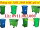 An giang nơi cung cấp thùng rác giá rẻ- thùng rác 120l 240l 660l màu xanh- lh 0911082000