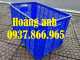 Sọt kéo hàng xưởng may, sọt rỗng có bánh xe dưới đáy, sọt nhựa 5 bánh xe , sọt công nghiệp - Dịch vụ, Dịch vụ khác, Cung cấp, TP Hà Nội - Ảnh nhỏ 2