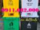 Mô hình thu gom rác năm 2025- thùng rác 120 lít 240l lít 660 lít giá rẻ- lh 0911.082.000